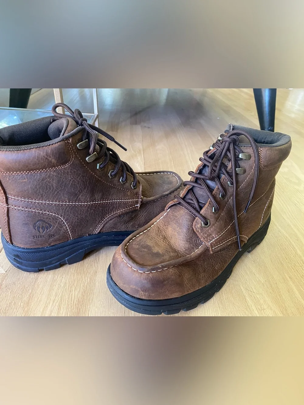 Wolverine steel toe work boot 9.5